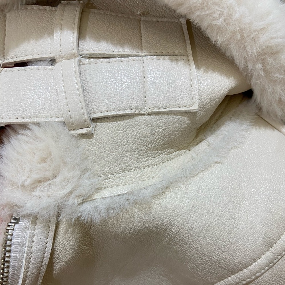 Rachel Korean Biker Leather Jacket - Picture 9 of 9